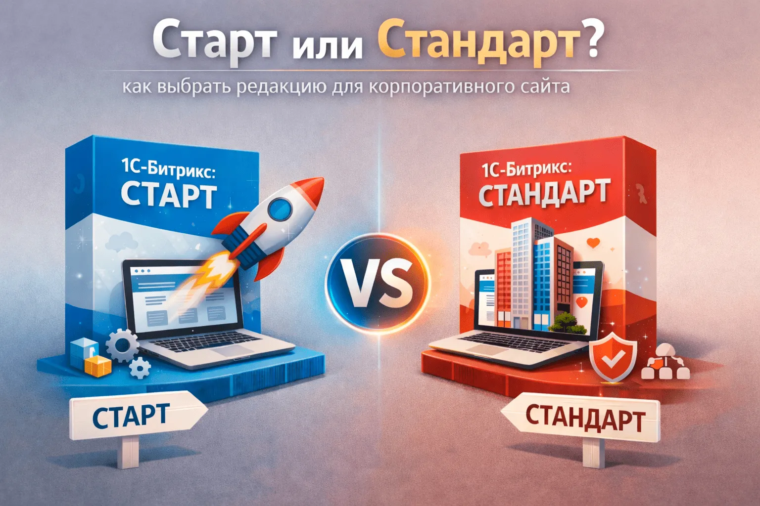 Старт или Стандарт: как выбрать редакцию для корпоративного сайта в Элисте